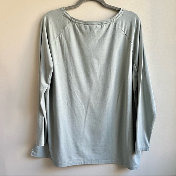 Free Fly | Green Performance Long Sleeve Shirt Bamboo - Picture 2 of 5